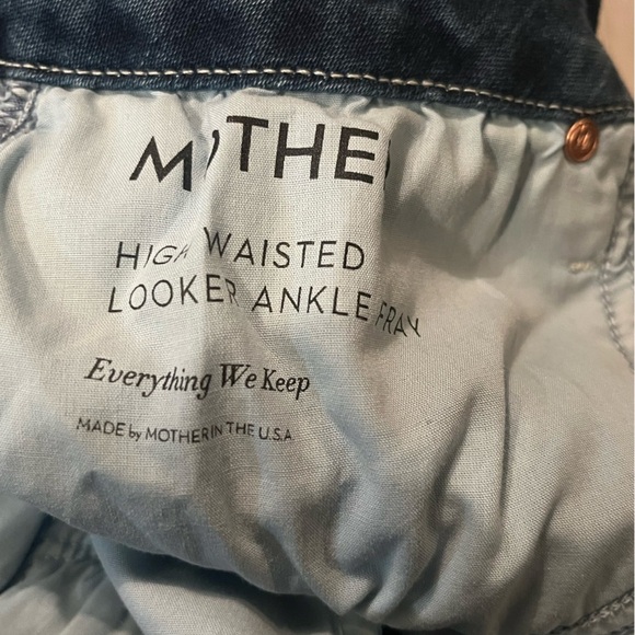 MOTHER The Looker Ankle Fray Jeans - Picture 2 of 7